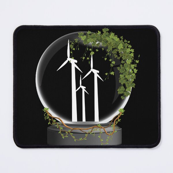 Item preview, Windpower Glass Ball Wind Wind Energy designed and sold by MooonTees.