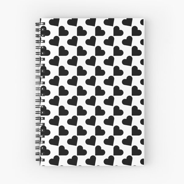 Item preview,   aesthetic black heart pattern designed and sold by eskiastudio.