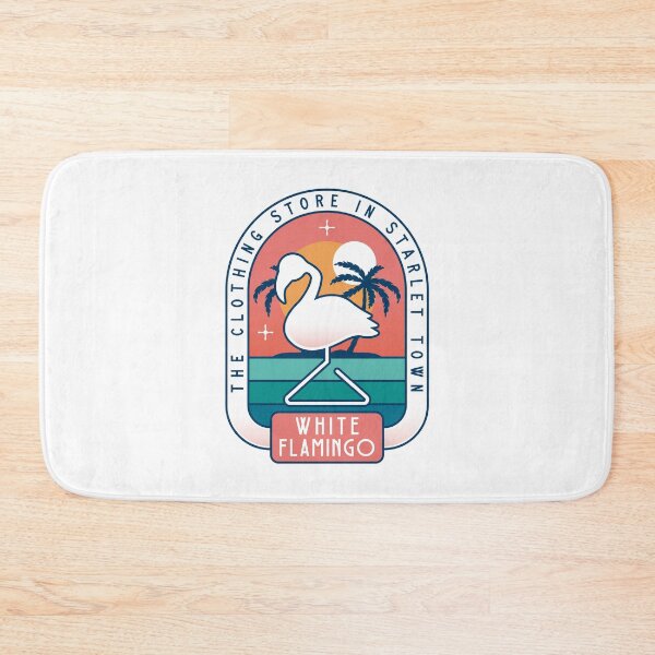 Item preview, Starlet Town White Flamingo designed and sold by Lagelantee.