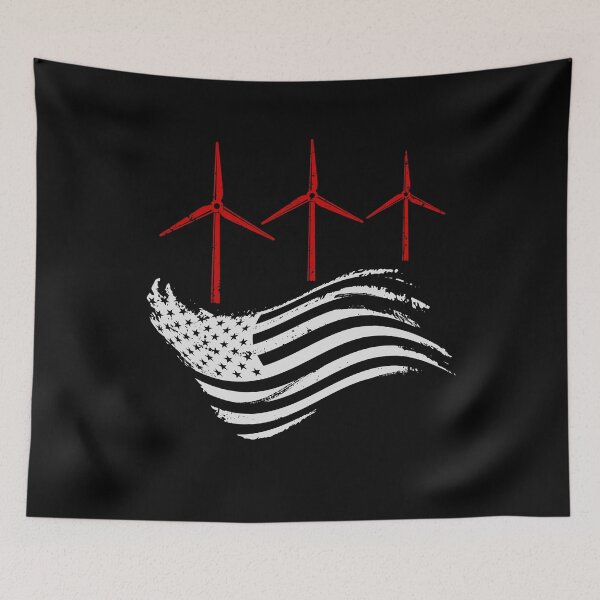 Item preview, Windenergy America Wind Power Energy designed and sold by MooonTees.