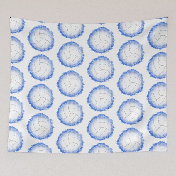 Item preview, blue volleyball designed and sold by abby cartwright.