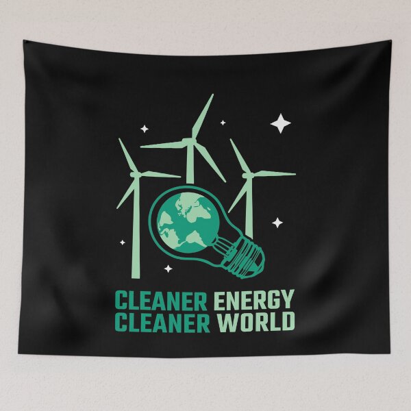 Item preview, Windenergy Cleaner Energy Wind Power designed and sold by MooonTees.