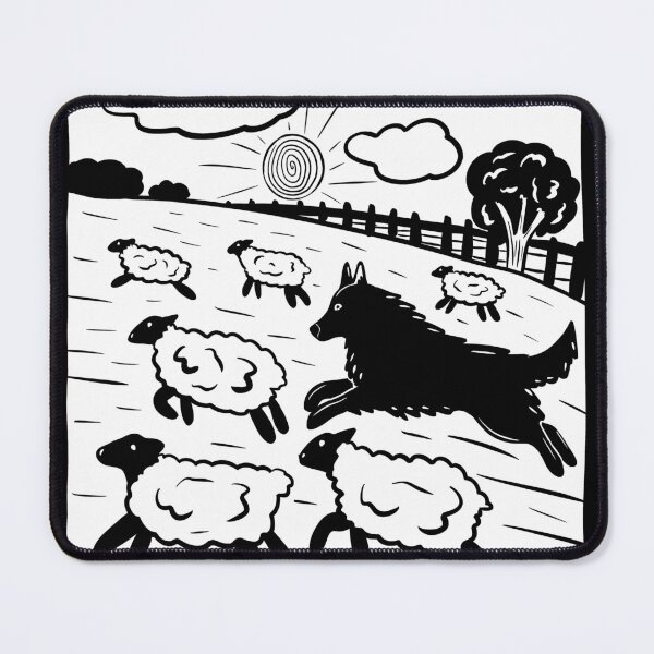 Item preview, Groenendael Stamp Art designed and sold by BrinaDraws.