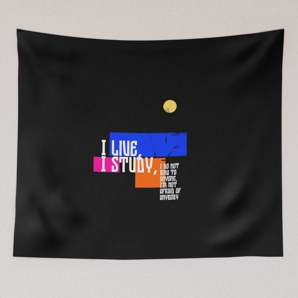 Item preview, I Live I Study designed and sold by MotionWaves.