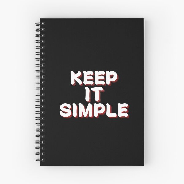 Item preview, keep it simple designed and sold by zarlix.