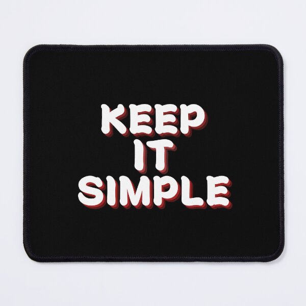 Item preview, keep it simple designed and sold by zarlix.
