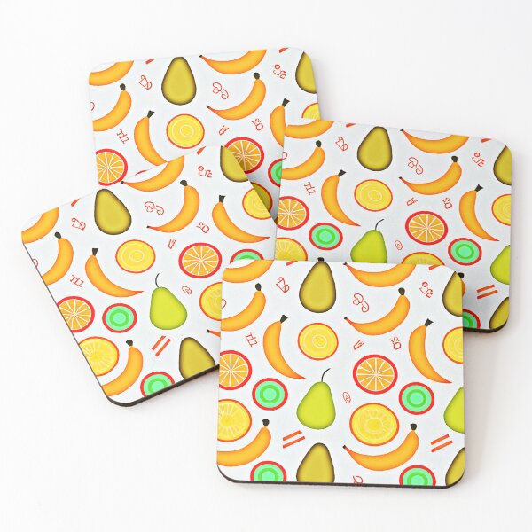 Item preview, Vibrant Fruity Kaleidoscope Pattern designed and sold by Health And Fitness Posts e-Store.