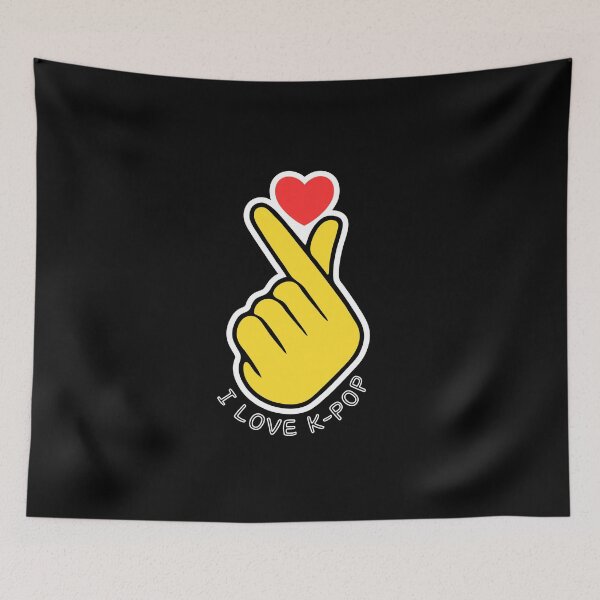 Item preview, I Love K-Pop designed and sold by MotionWaves.