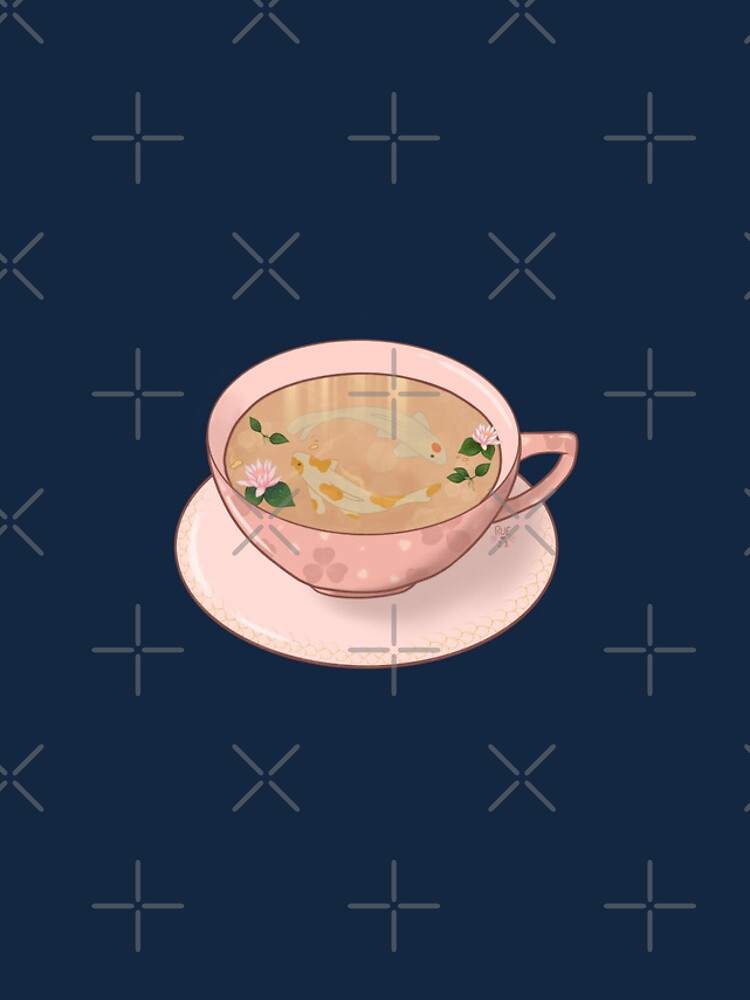 Thumbnail 4 of 4, iPhone Case, Koi Tea designed and sold by Ruedile.