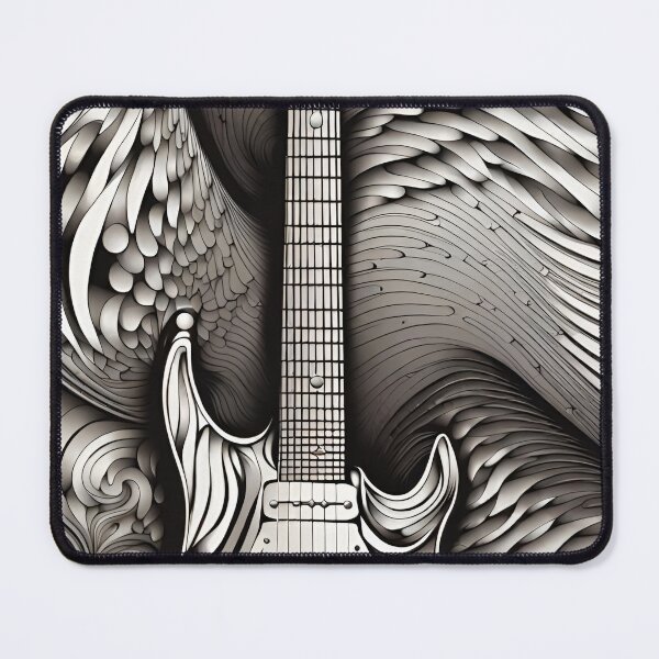 Item preview, Monochrome Rock Guitar designed and sold by Bright-Moonrise.