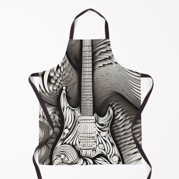 Item preview, Monochrome Rock Guitar designed and sold by Bright-Moonrise.