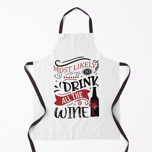 Item preview, Most Likely to Drink All The Wine Christmas designed and sold by shopbakas.