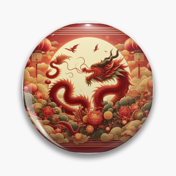 Item preview, Fantasy Dragon zodiac ushering New Year (silvergoldvisionary) designed and sold by SGVisionary.