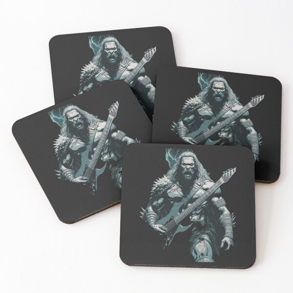 Item preview, Heavy Metal Warrior, Barbarian Metal designed and sold by Krieghorn.