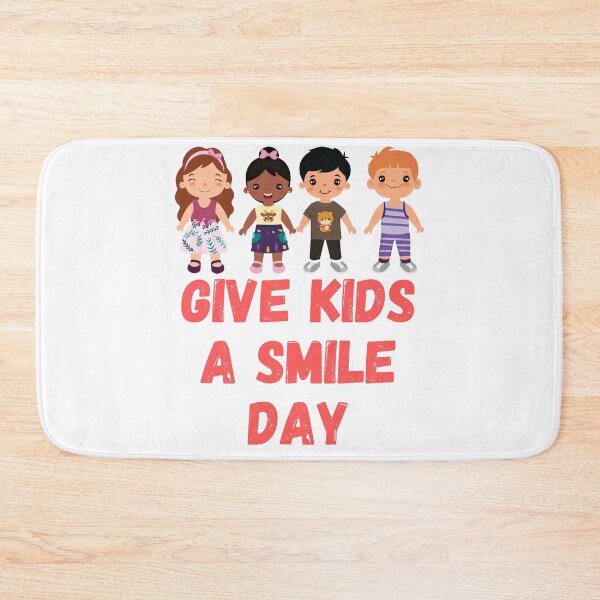 Item preview, Give kids a smile day designed and sold by Simo0455.
