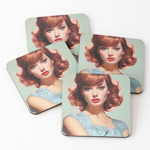 Item preview, Scarlet Chanteuse Casting Retro Spell designed and sold by Retro Type.