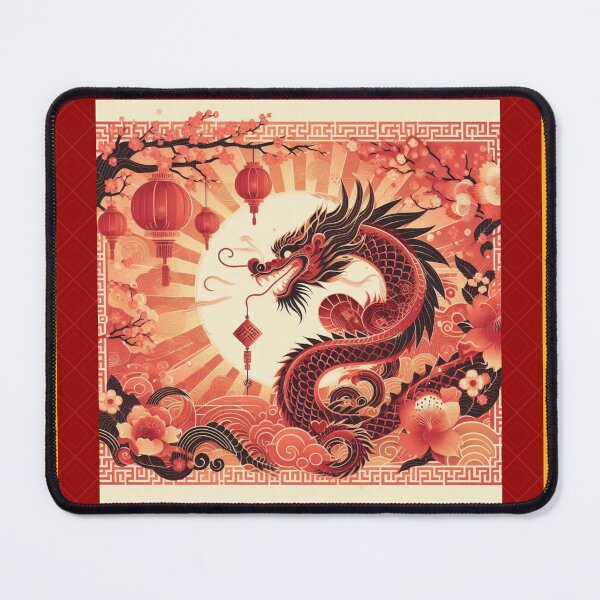 Item preview, Fantasy Dragon zodiac ushering New Year (silvergoldvisionary) designed and sold by SGVisionary.