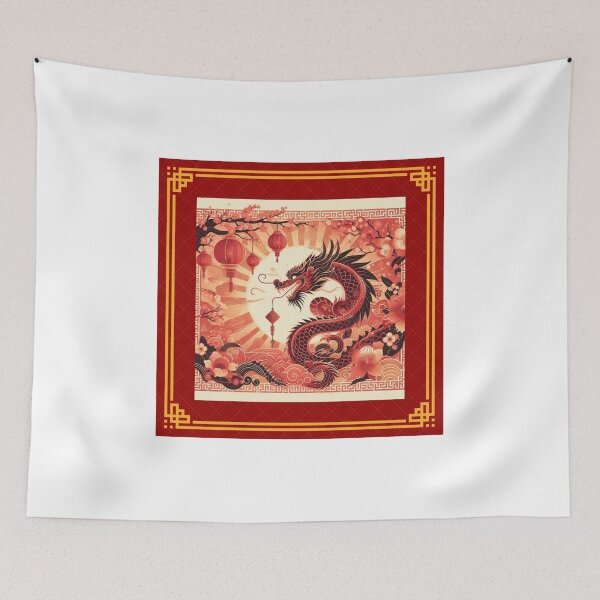 Item preview, Fantasy Dragon zodiac ushering New Year (silvergoldvisionary) designed and sold by SGVisionary.