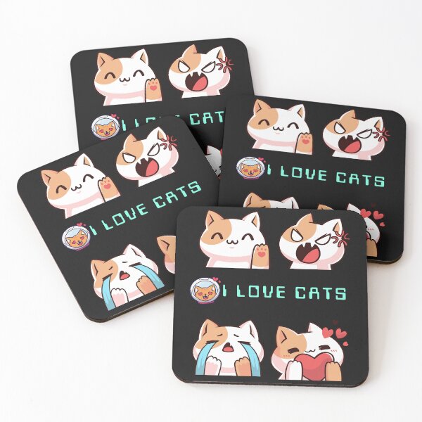 Item preview, Love for cats. designed and sold by SoulColorVibes.