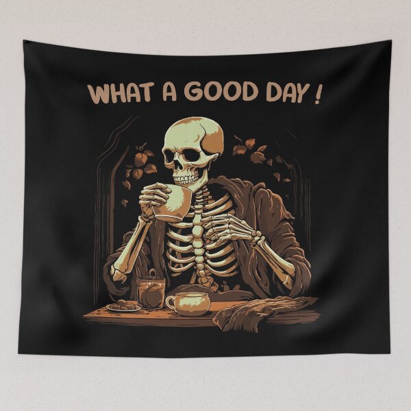 Item preview, Just Another Grim Day in the Boneyard designed and sold by -DEEWOLF-.