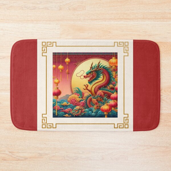 Item preview, Fantasy Dragon zodiac ushering New Year (silvergoldvisionary) designed and sold by SGVisionary.