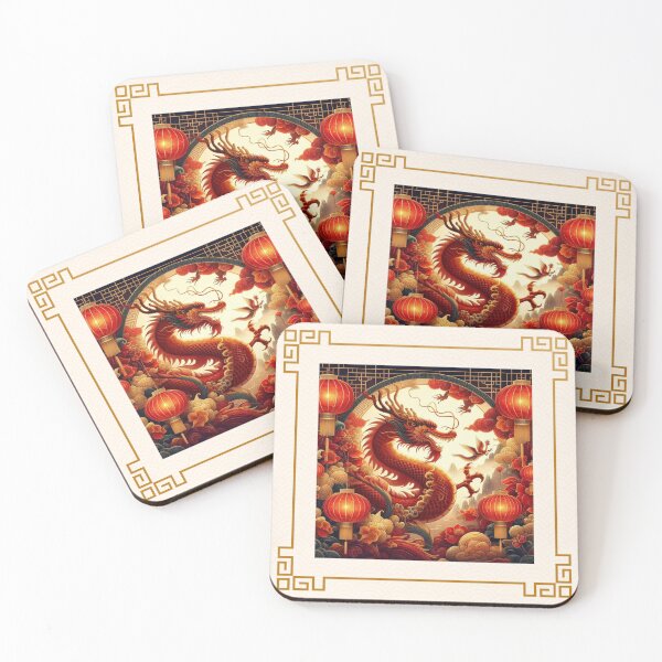 Item preview, Fantasy Dragon zodiac ushering New Year (silvergoldvisionary) designed and sold by SGVisionary.