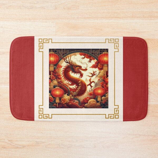 Item preview, Fantasy Dragon zodiac ushering New Year (silvergoldvisionary) designed and sold by SGVisionary.