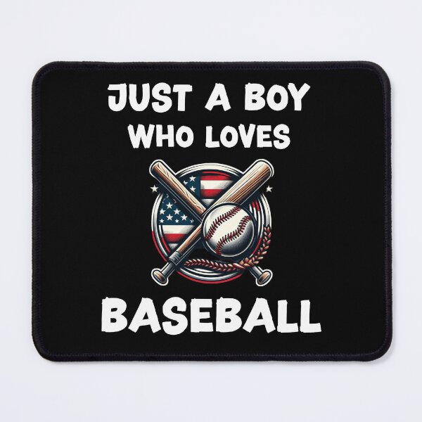 Item preview, Just a boy who loves baseball designed and sold by HeadTurningArt.