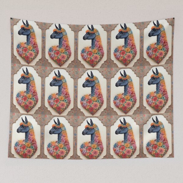Item preview, LLama Love, Valentine's Day Design for Llama Lovers  designed and sold by pinkal.