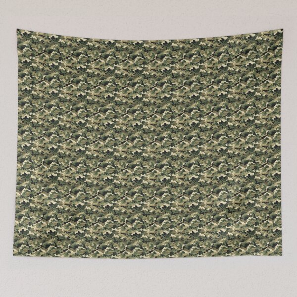 Item preview, Patrón de camuflaje marrón verde color militar designed and sold by Jerhus.