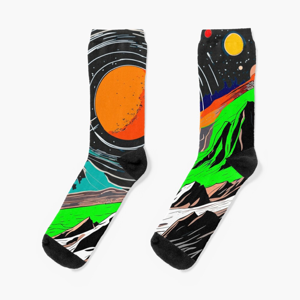 Item preview, Socks designed and sold by blackink-design.