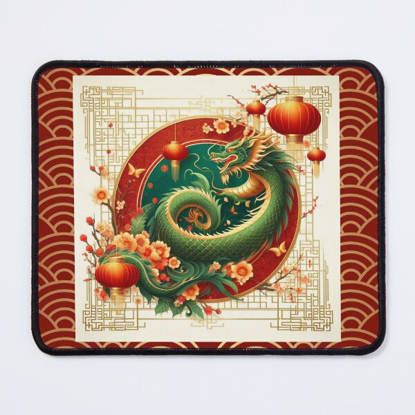 Item preview, Fantasy Dragon zodiac ushering New Year (silvergoldvisionary) designed and sold by SGVisionary.