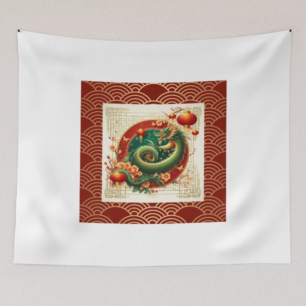Item preview, Fantasy Dragon zodiac ushering New Year (silvergoldvisionary) designed and sold by SGVisionary.