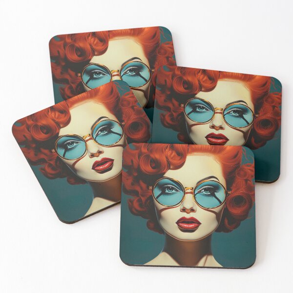 Item preview, Ginger Glamazon Personifies Poison Glamour designed and sold by Retro Type.