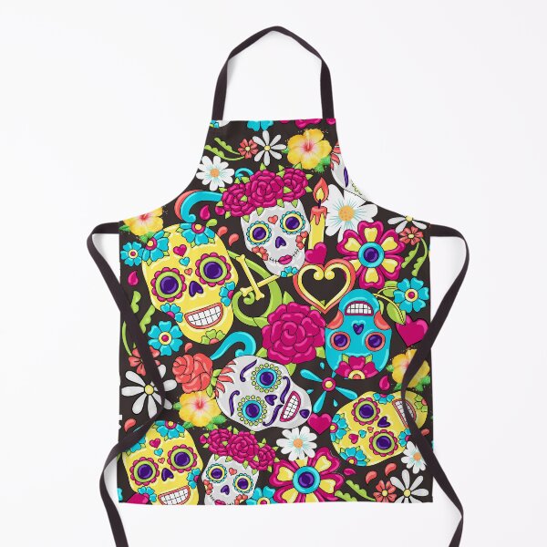 Item preview, Smile Skulls Skeleton Gardener | Floral Sugar Skulls designed and sold by Verycutethings.