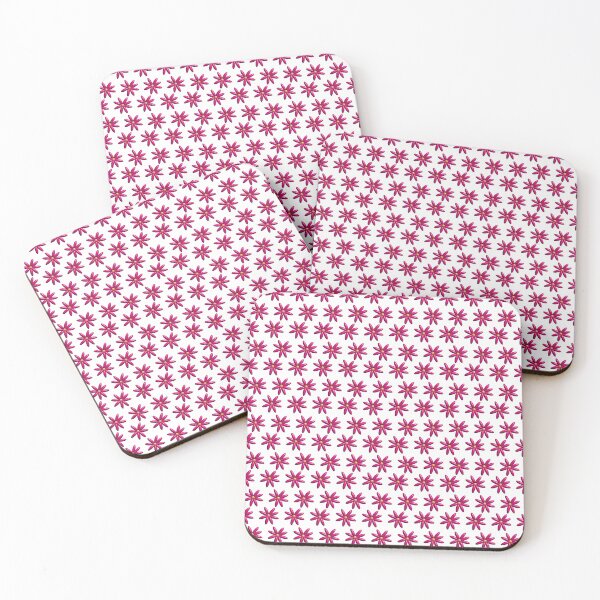 Item preview,   aesthetic pink flowers pattern designed and sold by eskiastudio.