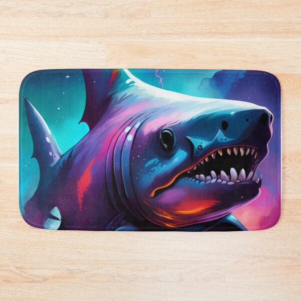 Item preview, Lovecraftian Shark designed and sold by 3hornCreations.