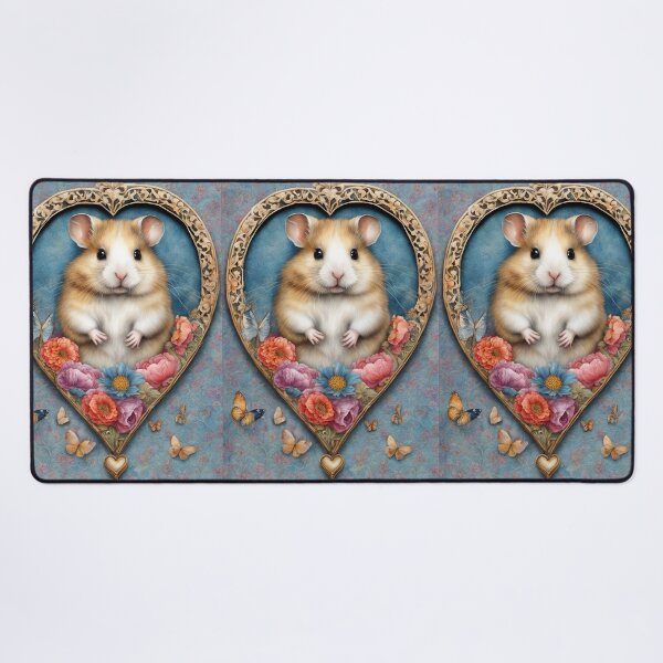 Item preview, Hamster Love, Valentine's Day Design for Hamster Lovers designed and sold by pinkal.