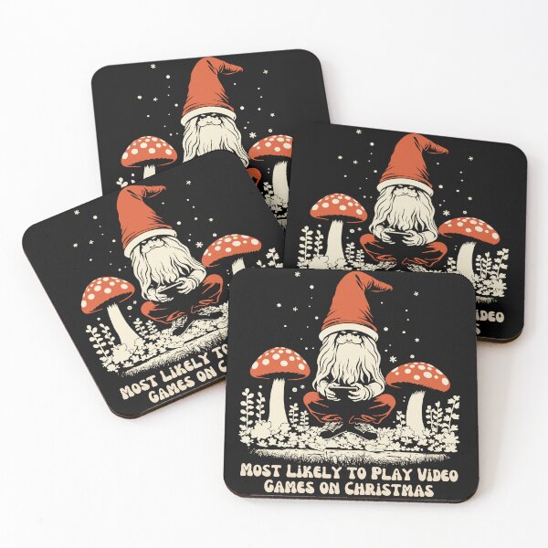 Item preview, Most Likely to Play Video Games on Christmas designed and sold by MushMagicWear.