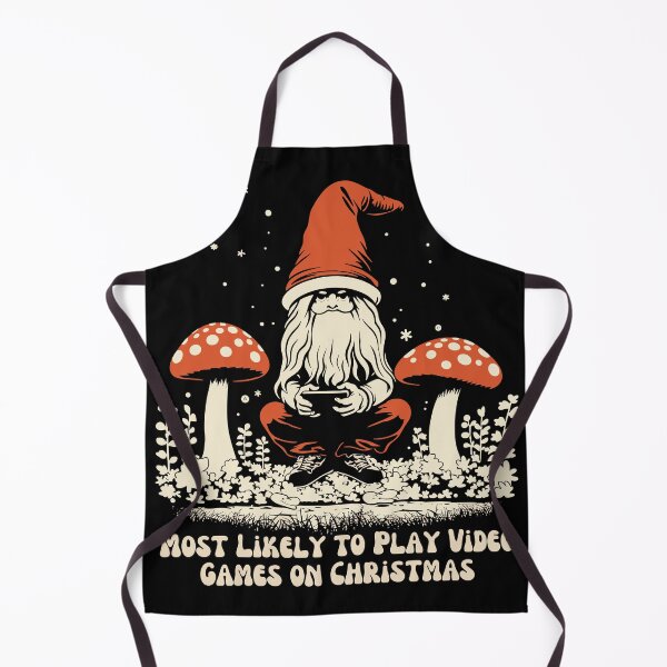Item preview, Most Likely to Play Video Games on Christmas designed and sold by MushMagicWear.