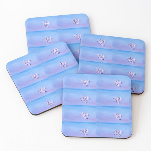 Item preview, Energetic Flamingos designed and sold by annenambiro.