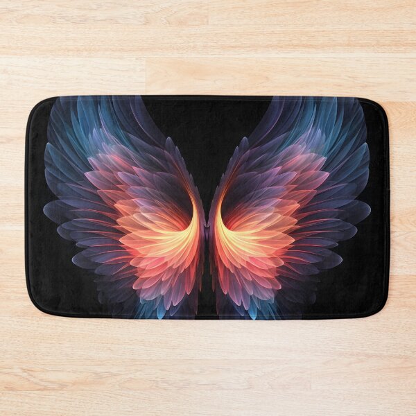 Item preview, Aura accented pair of wings print designed and sold by dcrc.