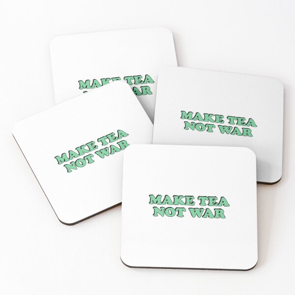 Item preview, Make Tea Not War designed and sold by Inspirationmotivation.