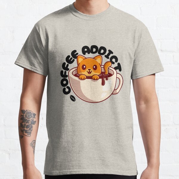 Item preview, Coffee Addict - Coffee Lover - Cat Lover designed and sold by dans980.