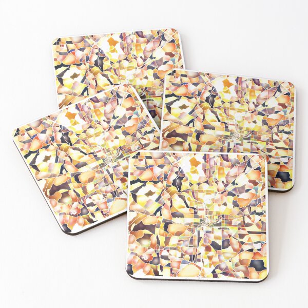 Item preview, Atlanta Georgia City Map - Golden Yellow designed and sold by StylishStacks.