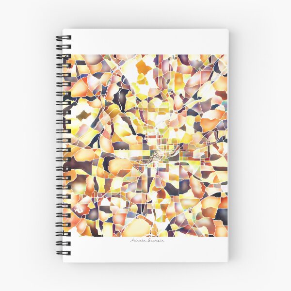 Item preview, Atlanta Georgia City Map - Golden Yellow designed and sold by StylishStacks.