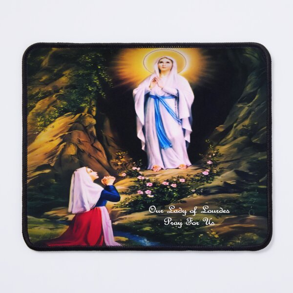 Item preview, Our Lady of Lourdes Pray For Us designed and sold by LitanyLane.
