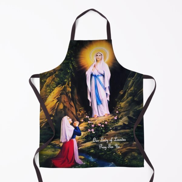 Item preview, Our Lady of Lourdes Pray For Us designed and sold by LitanyLane.