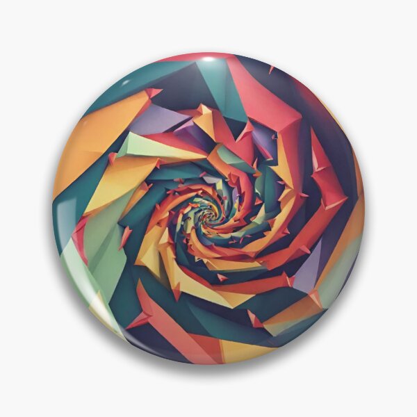 Artikelvorschau, Spirale im Origami-Stil entworfen und verkauft von LittleGoblinPrs.