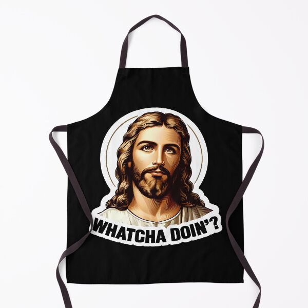 Item preview, Whatcha Doin meme Jesus Christ designed and sold by plushism.